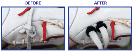 New White Glove Locks Keep Baseball Glove Laces Tight Free Shipping USA  Only